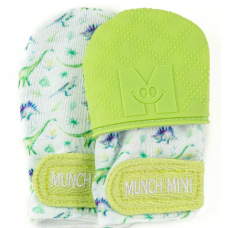 Malarkey Kids - Munch Minis - Mitaines de dentition et anti-griffures - Dino